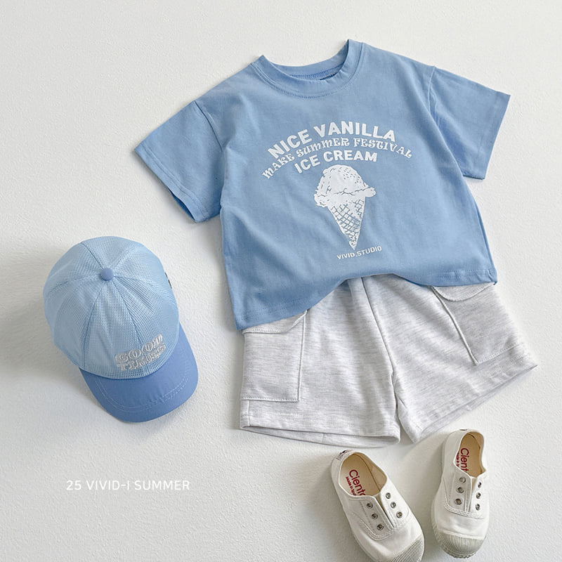 Vivid I - Korean Children Fashion - #littlefashionista - Ice Cream Cone Tee - 11
