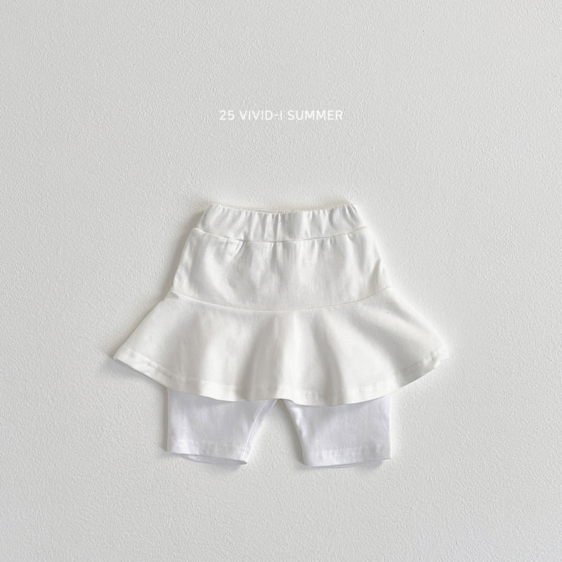 Vivid I - Korean Children Fashion - #littlefashionista - Summer Skirt Leggings - 5