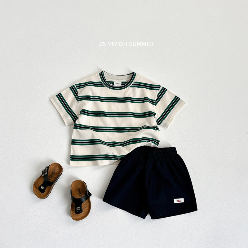 Vivid I - Korean Children Fashion - #magicofchildhood - Label Point Pants - 10