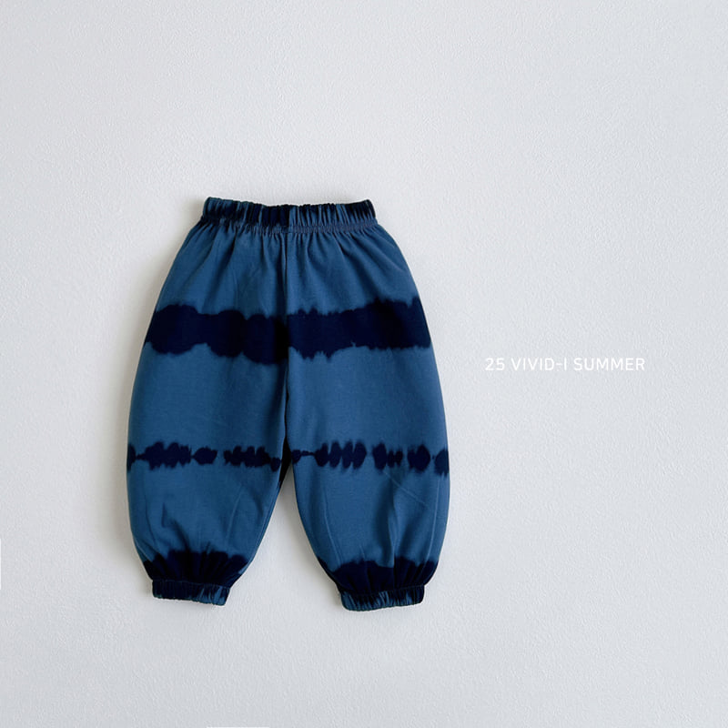 Vivid I - Korean Children Fashion - #magicofchildhood - Tie Water Printed Pants - 6