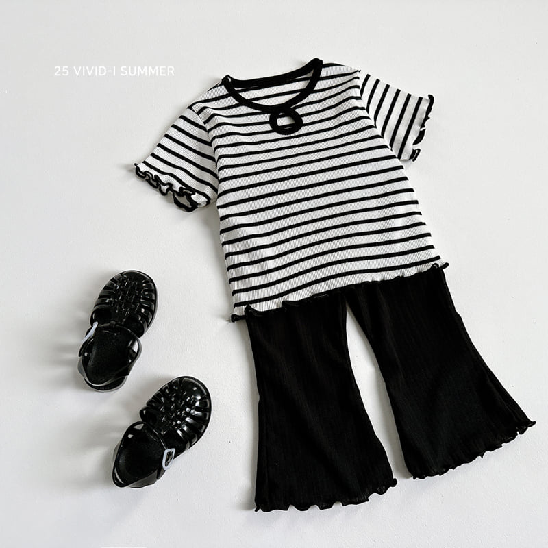 Vivid I - Korean Children Fashion - #magicofchildhood - Pleats Wave Pants - 10