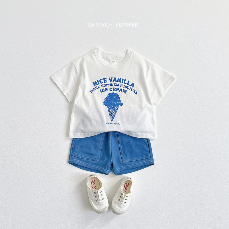 Vivid I - Korean Children Fashion - #magicofchildhood - Ice Cream Cone Tee - 12
