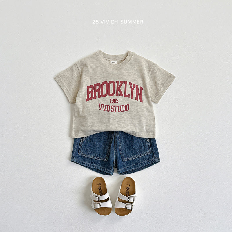 Vivid I - Korean Children Fashion - #magicofchildhood - Brooklyn Short Sleeve Tee - 9