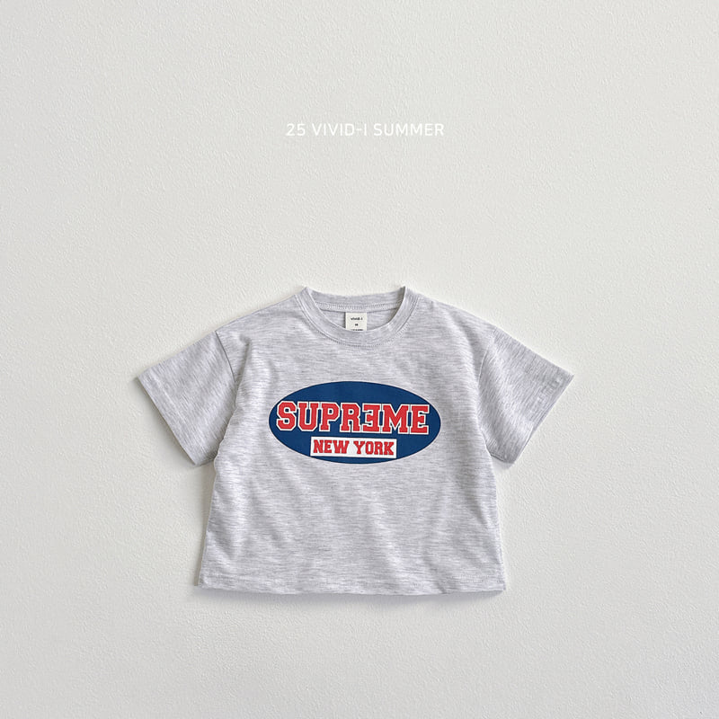 Vivid I - Korean Children Fashion - #minifashionista - Super Me Short Sleeve Tee - 6