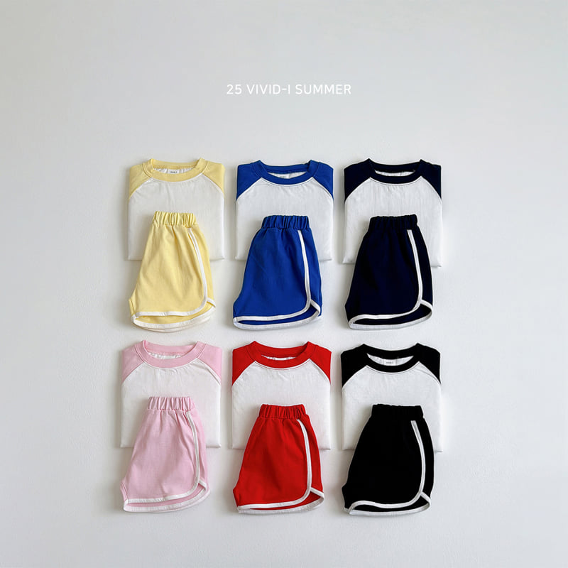 Vivid I - Korean Children Fashion - #minifashionista - Raglan Dolphin Set - 3