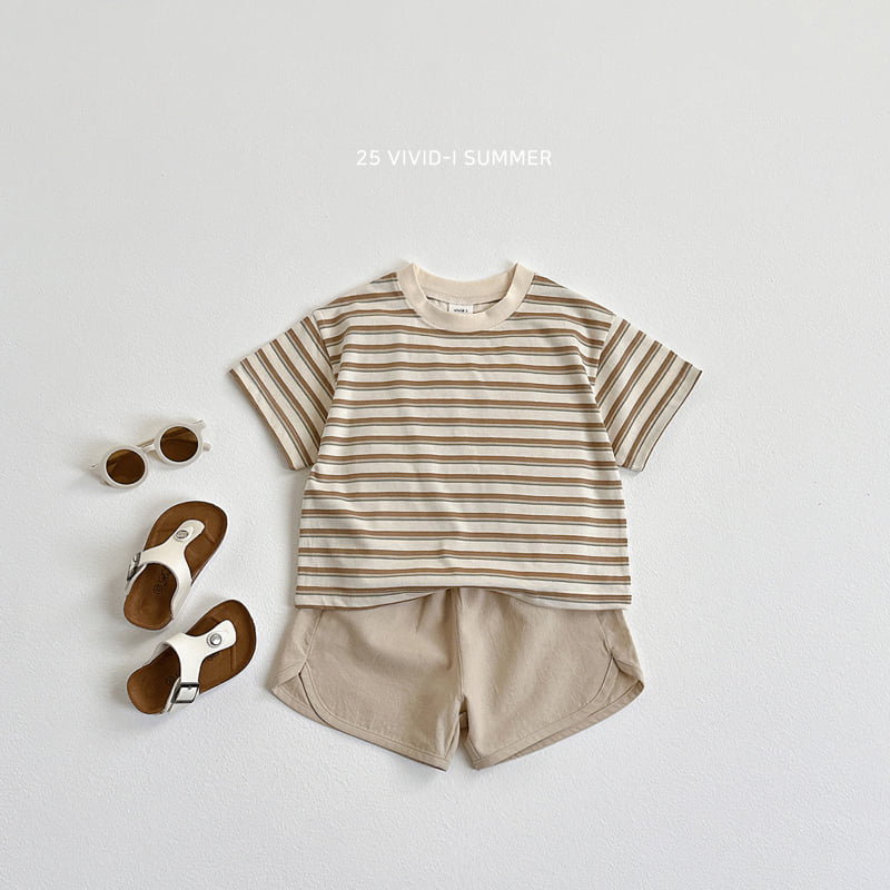Vivid I - Korean Children Fashion - #minifashionista - Cotton Ringer Shorts - 12