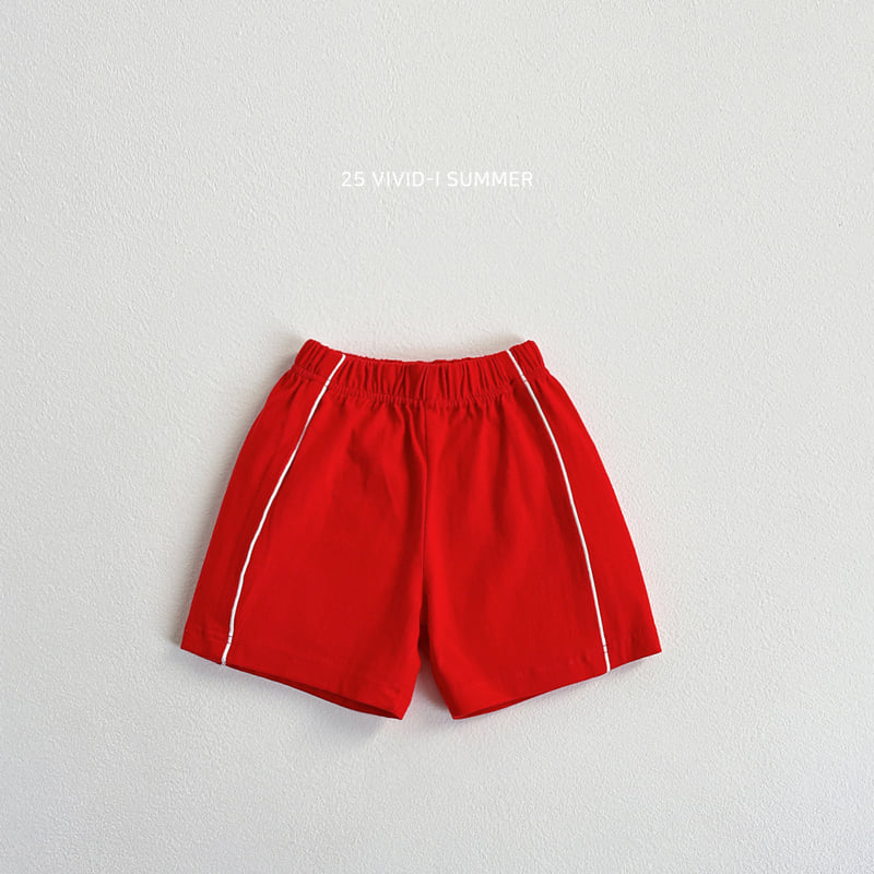 Vivid I - Korean Children Fashion - #minifashionista - Two Way Stripe Shorts - 6