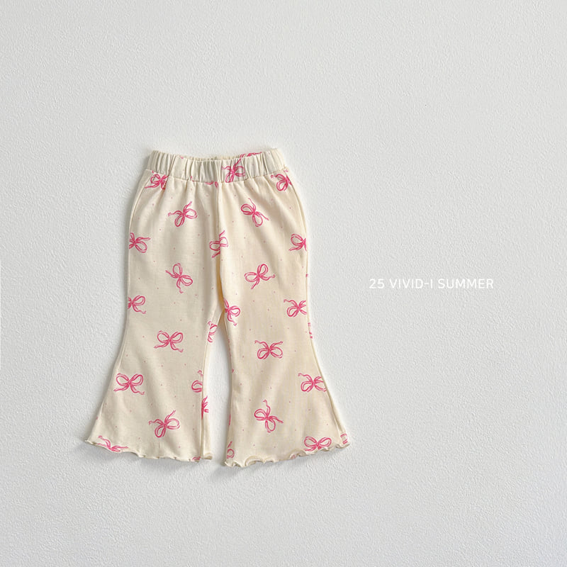 Vivid I - Korean Children Fashion - #magicofchildhood - Pattern Wave Pants - 4
