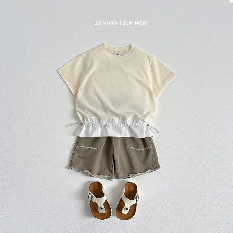 Vivid I - Korean Children Fashion - #minifashionista - Pigment Shorts - 10