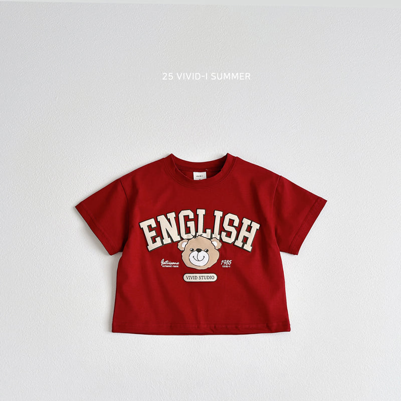 Vivid I - Korean Children Fashion - #minifashionista - 3D Bear Short Sleeve Tee - 5