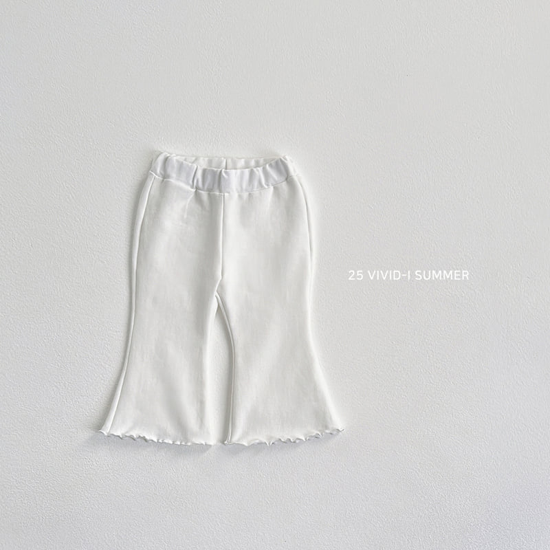 Vivid I - Korean Children Fashion - #prettylittlegirls - Diagonal Bootscut Pants - 5