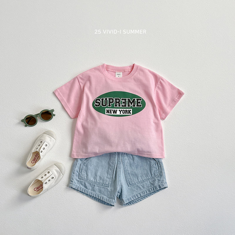 Vivid I - Korean Children Fashion - #prettylittlegirls - Super Me Short Sleeve Tee - 7