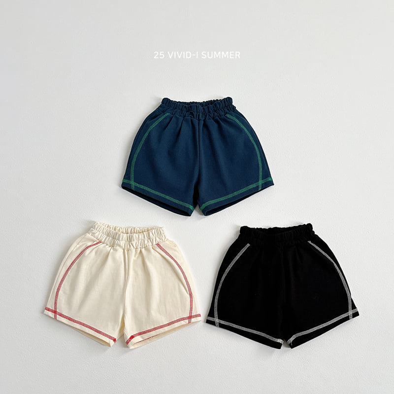 Vivid I - Korean Children Fashion - #prettylittlegirls - Stitch Shorts