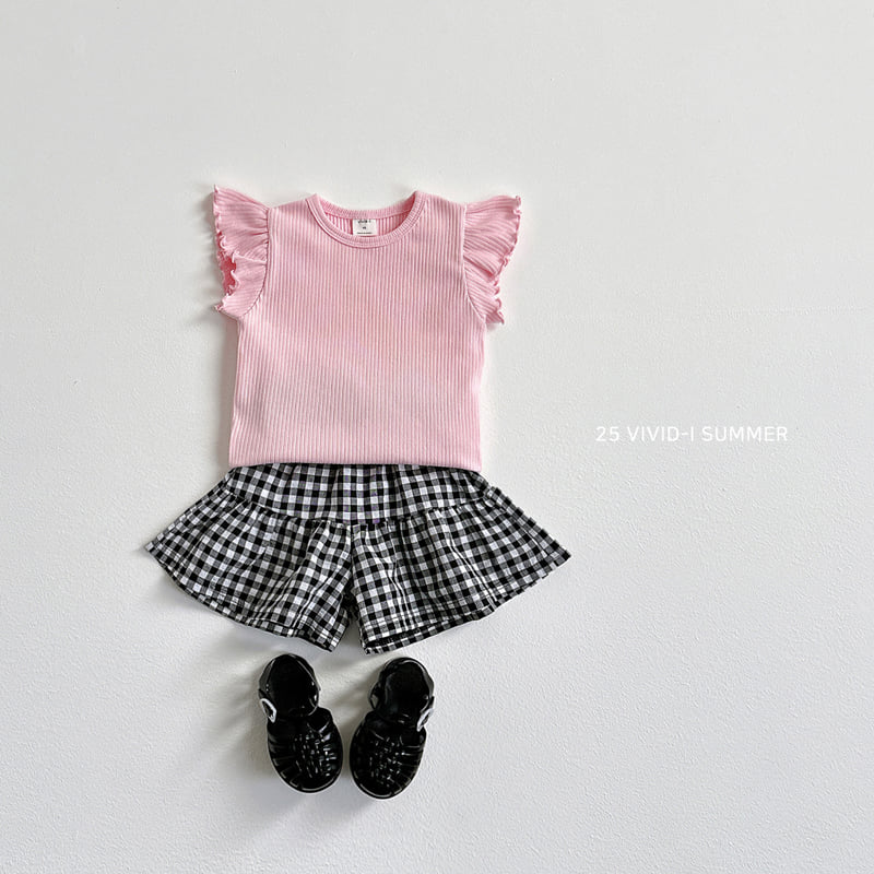 Vivid I - Korean Children Fashion - #prettylittlegirls - Princess Frill Sleeveless Tee - 7