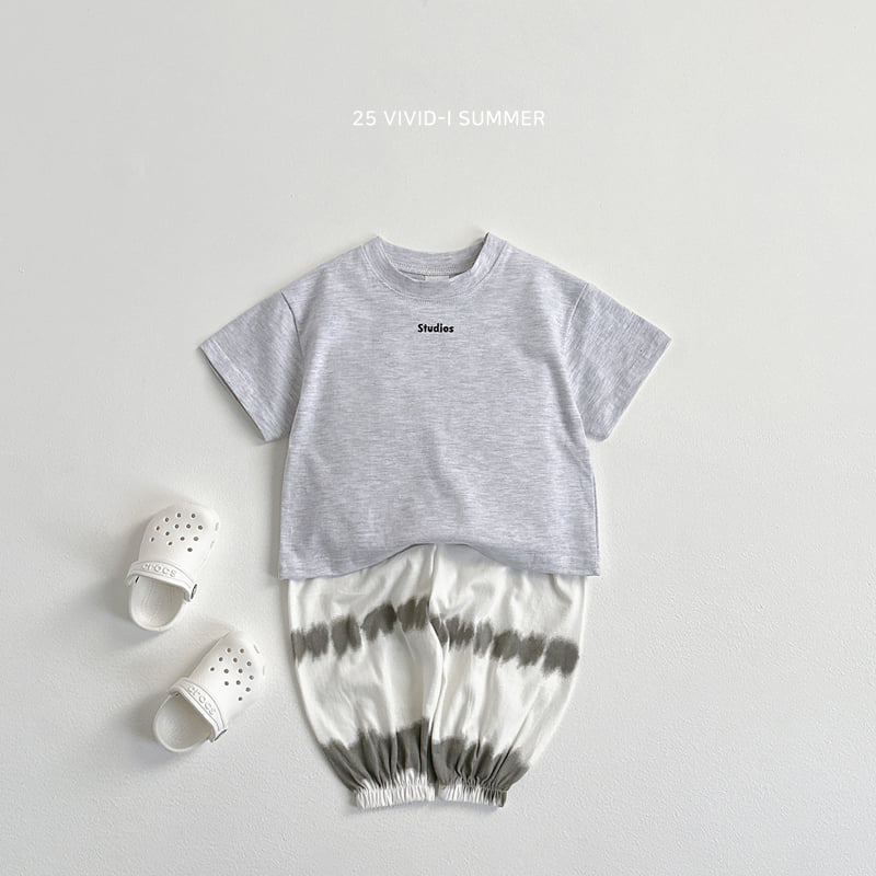 Vivid I - Korean Children Fashion - #prettylittlegirls - Tie Water Printed Pants - 8