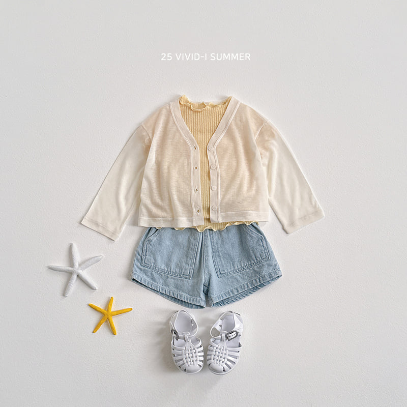 Vivid I - Korean Children Fashion - #prettylittlegirls - Tencel Cardigan - 6