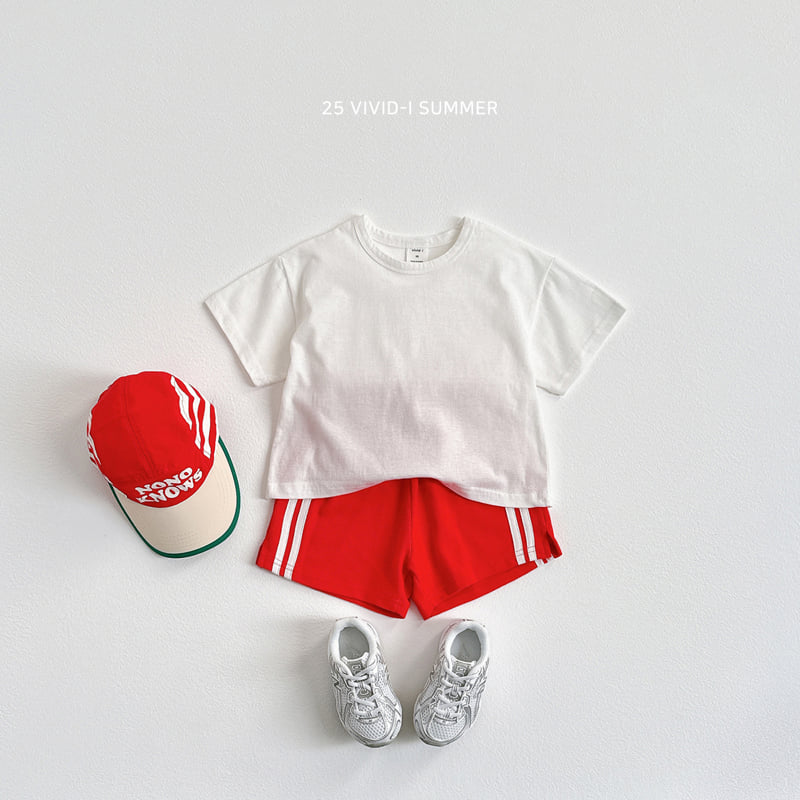 Vivid I - Korean Children Fashion - #prettylittlegirls - Pique Line Pants - 10