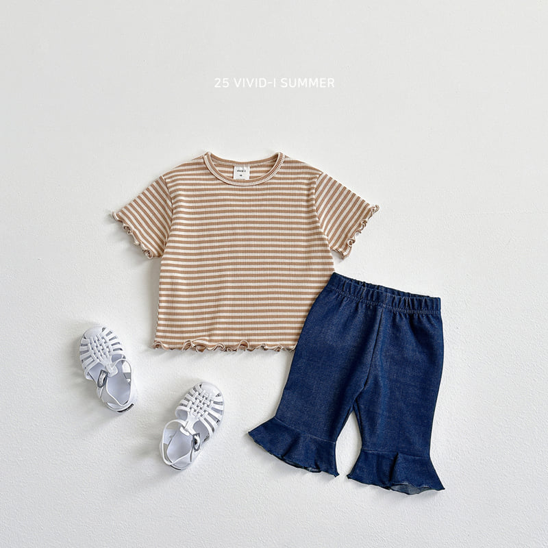 Vivid I - Korean Children Fashion - #prettylittlegirls - Frill Pants - 12