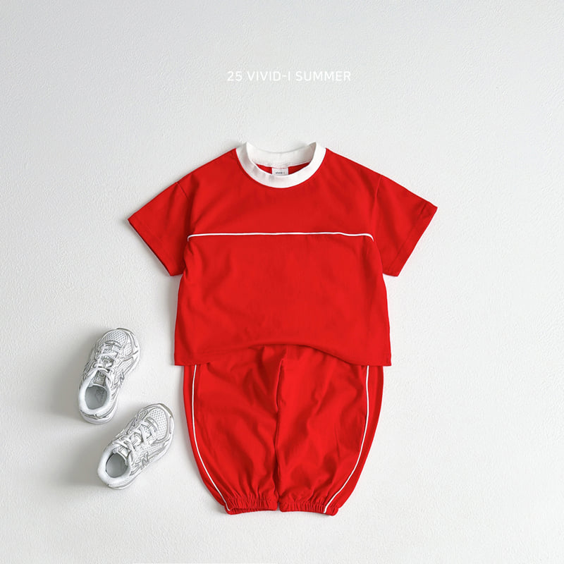 Vivid I - Korean Children Fashion - #prettylittlegirls - Striped Jogger Pants - 8