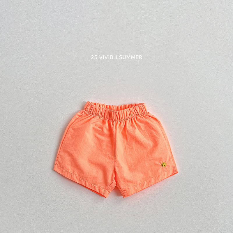 Vivid I - Korean Children Fashion - #stylishchildhood - Smile Rustling Shorts - 7