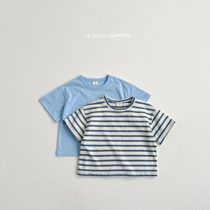 Vivid I - Korean Children Fashion - #stylishchildhood - One Plus One Short Sleeve Tee - 5