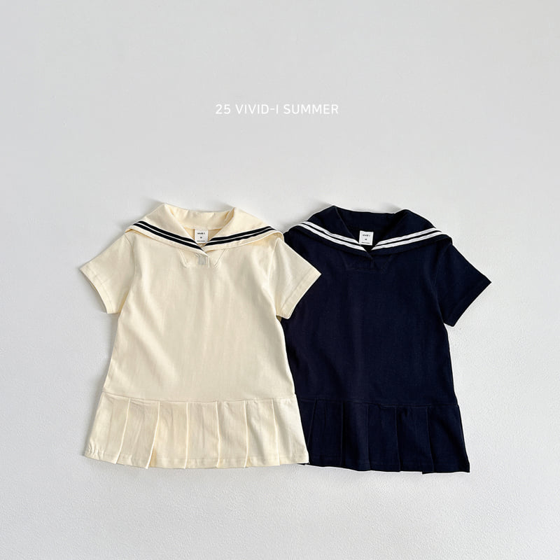 Vivid I - Korean Children Fashion - #stylishchildhood - Sailor One-piece