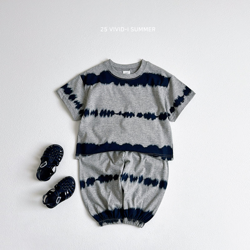 Vivid I - Korean Children Fashion - #stylishchildhood - Tie Water Printed Pants - 11