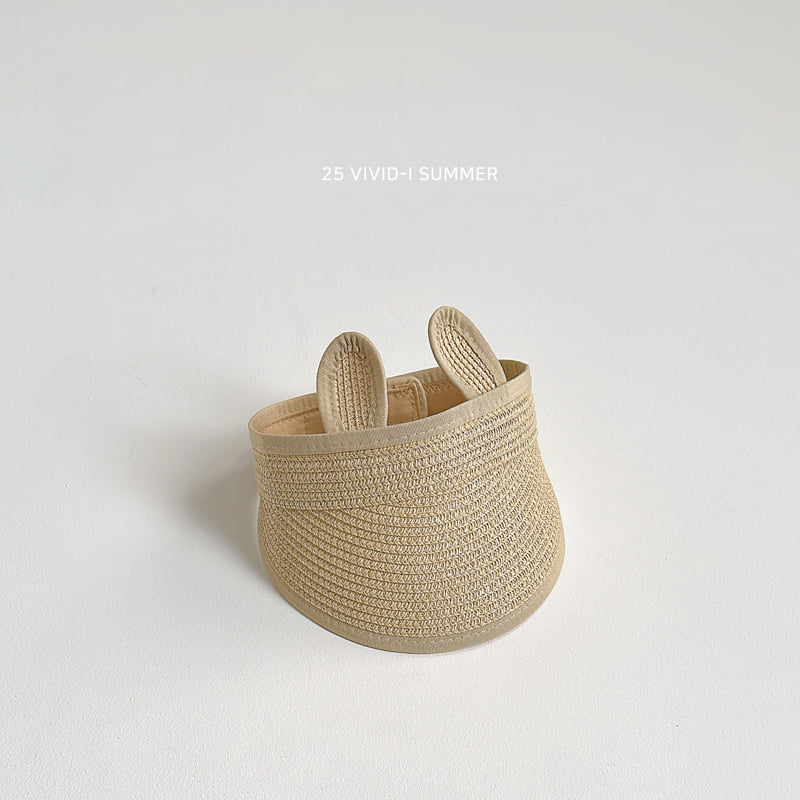 Vivid I - Korean Children Fashion - #stylishchildhood - Rabbit Rattan Sun Cap - 3