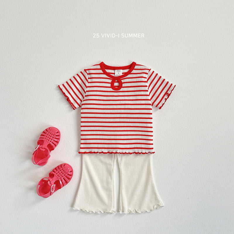 Vivid I - Korean Children Fashion - #stylishchildhood - Soap Ribbed Bootscut Pants - 11