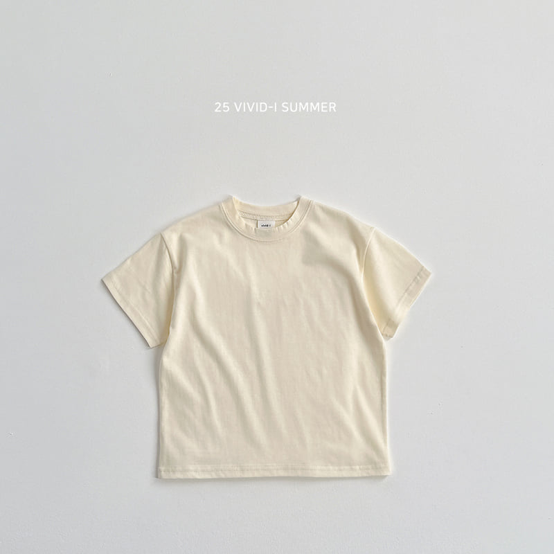 Vivid I - Korean Children Fashion - #stylishchildhood - Oversized Long Short Sleeve Tee - 3