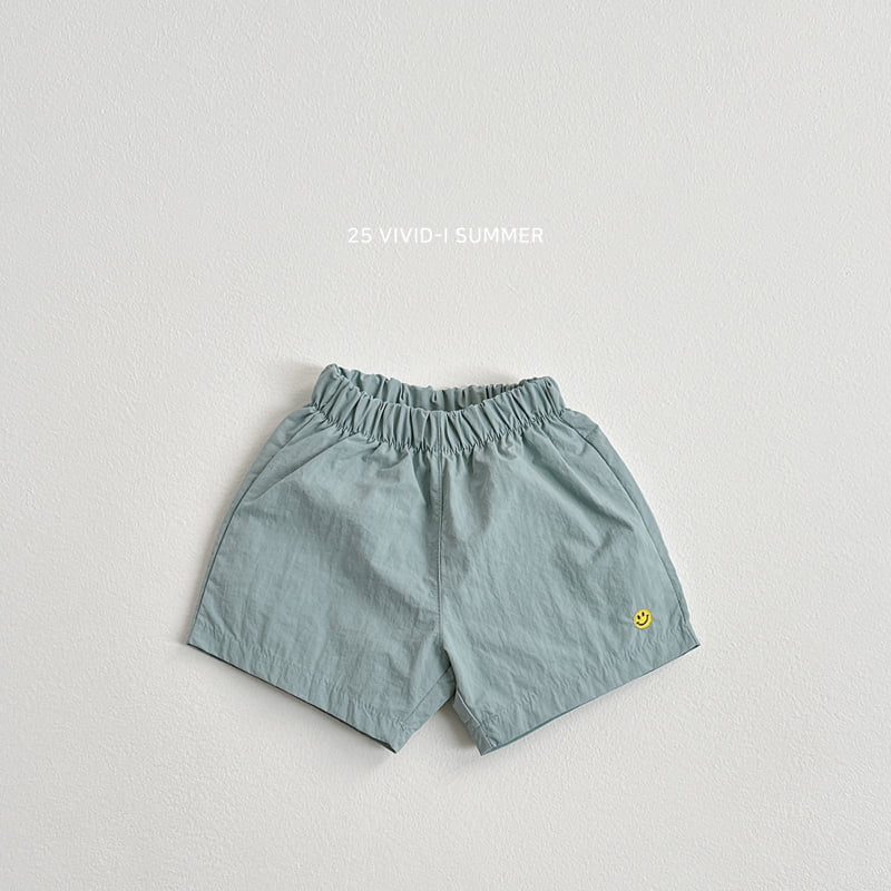 Vivid I - Korean Children Fashion - #todddlerfashion - Smile Rustling Shorts - 5