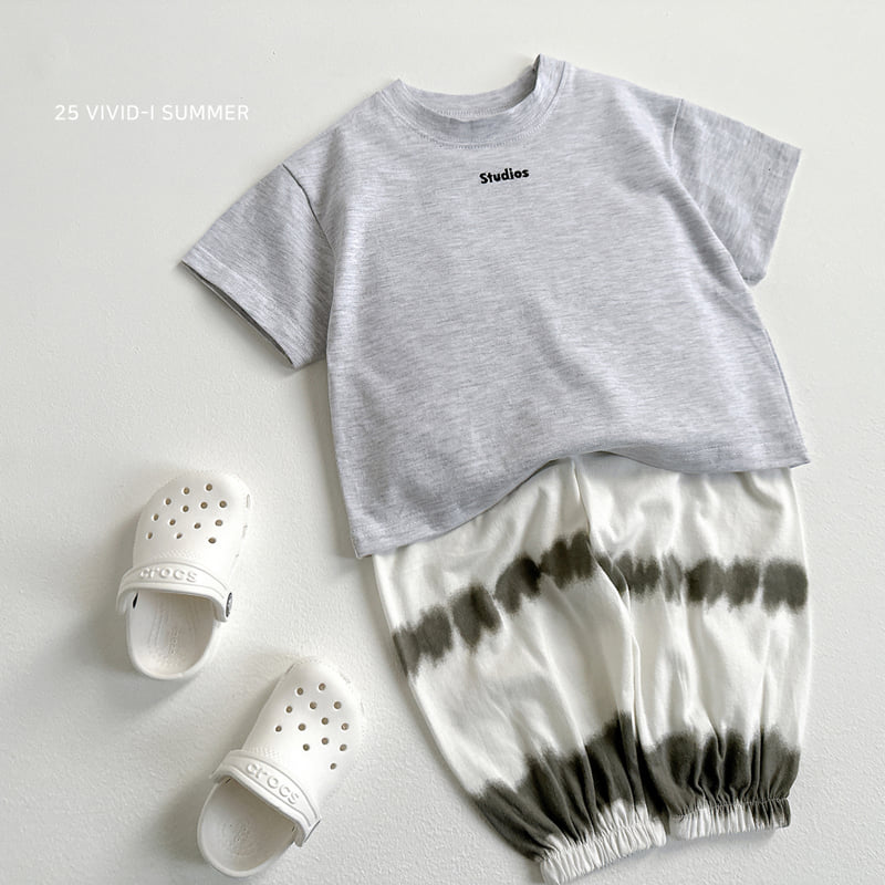 Vivid I - Korean Children Fashion - #todddlerfashion - Tie Water Printed Pants - 9