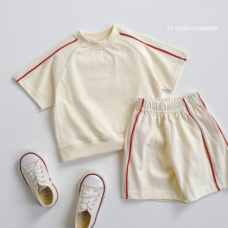Vivid I - Korean Children Fashion - #todddlerfashion - Two Way Stripe Shorts - 8