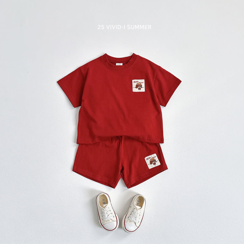 Vivid I - Korean Children Fashion - #todddlerfashion - Point Label Set - 5