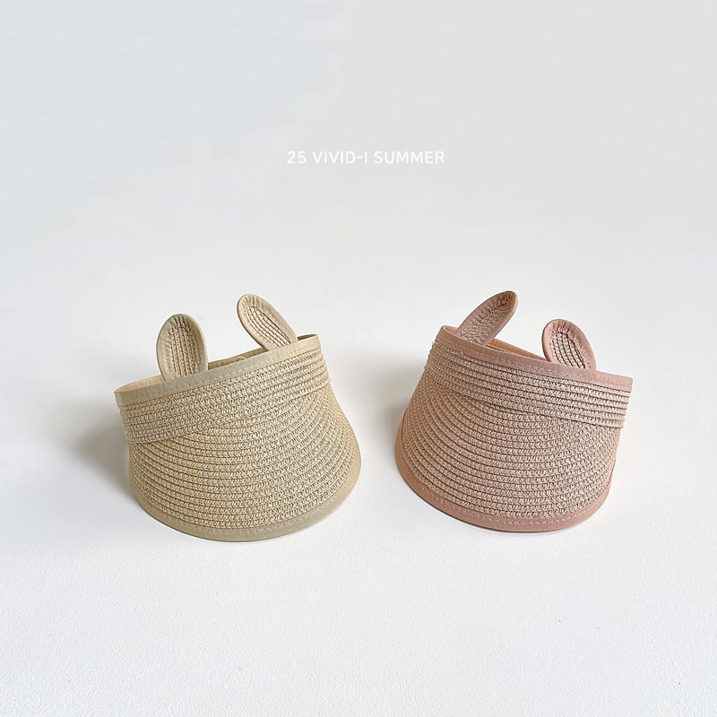 Vivid I - Korean Children Fashion - #todddlerfashion - Rabbit Rattan Sun Cap