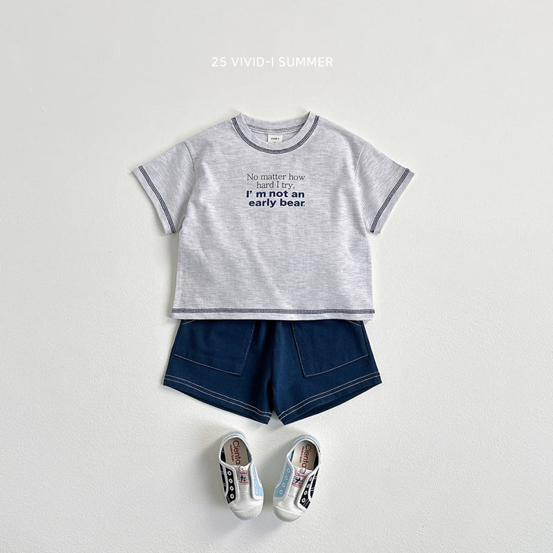 Vivid I - Korean Children Fashion - #todddlerfashion - Cotton Stitch Pocket Shorts - 10