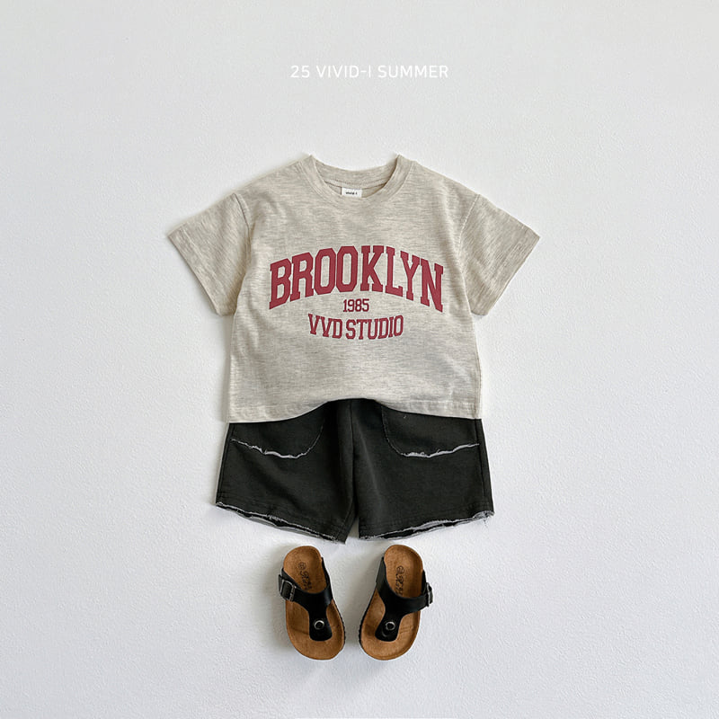 Vivid I - Korean Children Fashion - #todddlerfashion - Brooklyn Short Sleeve Tee - 12