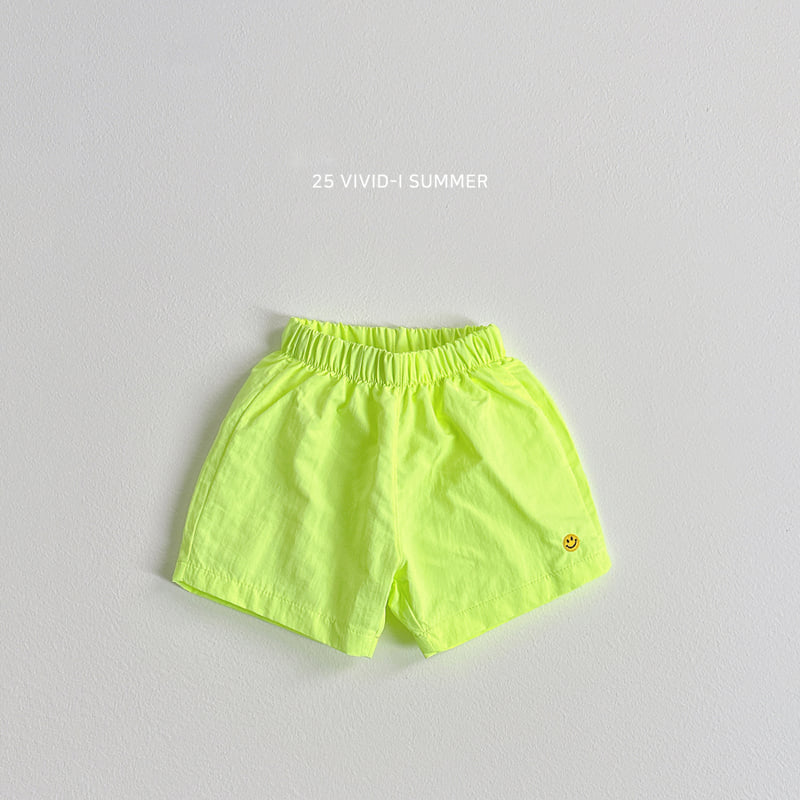 Vivid I - Korean Children Fashion - #toddlerclothing - Smile Rustling Shorts - 6