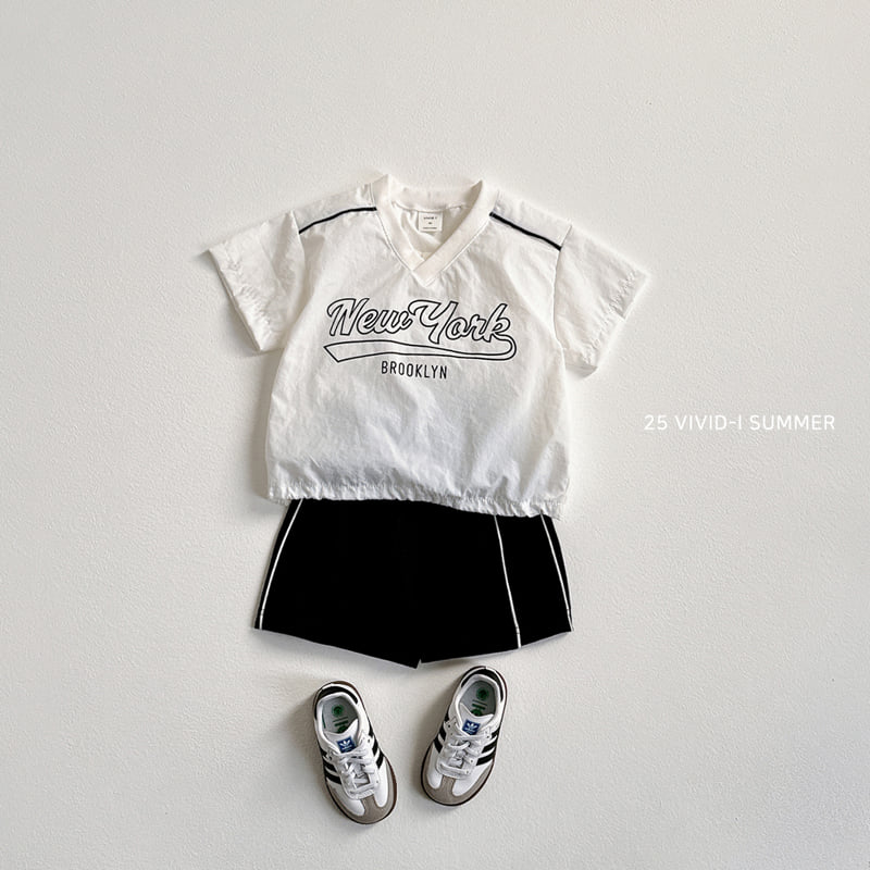 Vivid I - Korean Children Fashion - #toddlerclothing - Two Way Stripe Shorts - 9