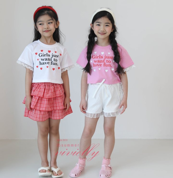 Vivielly - Korean Children Fashion - #kidzfashiontrend - Girls Tee - 4