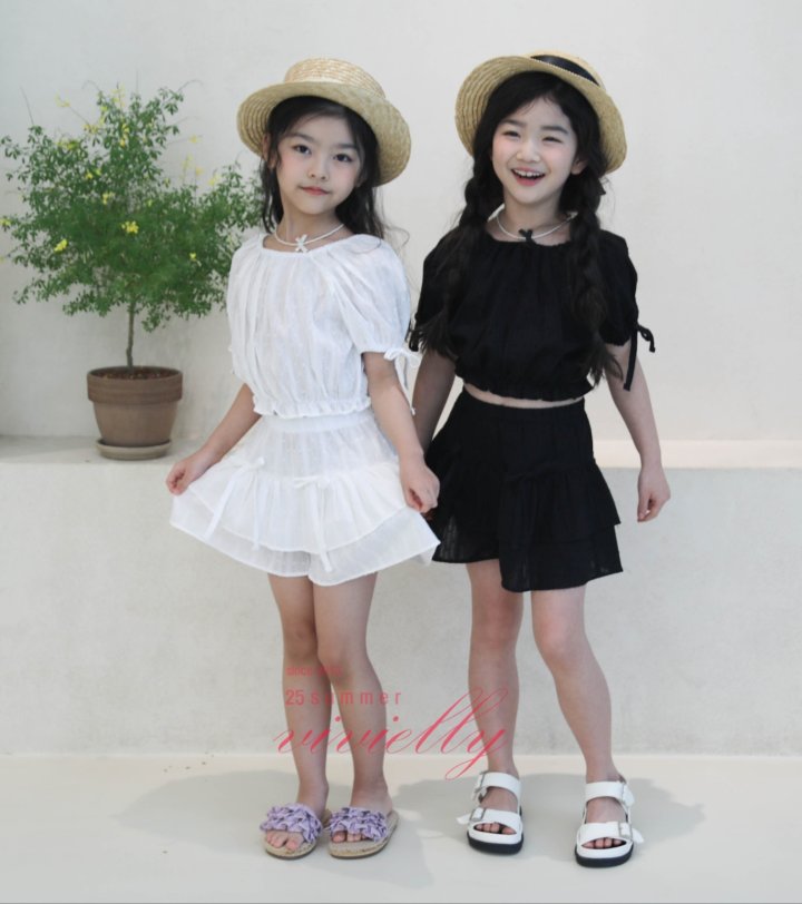 Vivielly - Korean Children Fashion - #Kfashion4kids - Tinkerbell Blouse