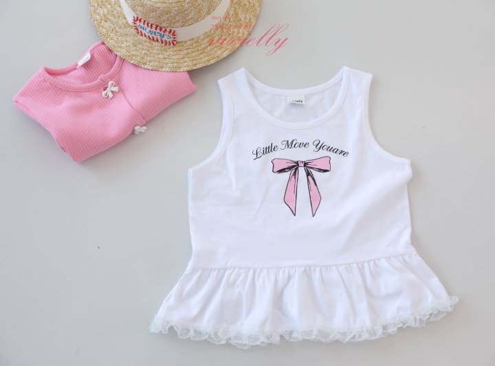 Vivielly - Korean Children Fashion - #Kfashion4kids - Romi Frill Sleeveless - 9