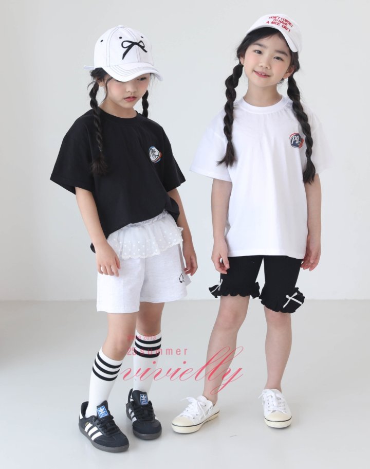 Vivielly - Korean Children Fashion - #Kfashion4kids - Lettering Tee - 6