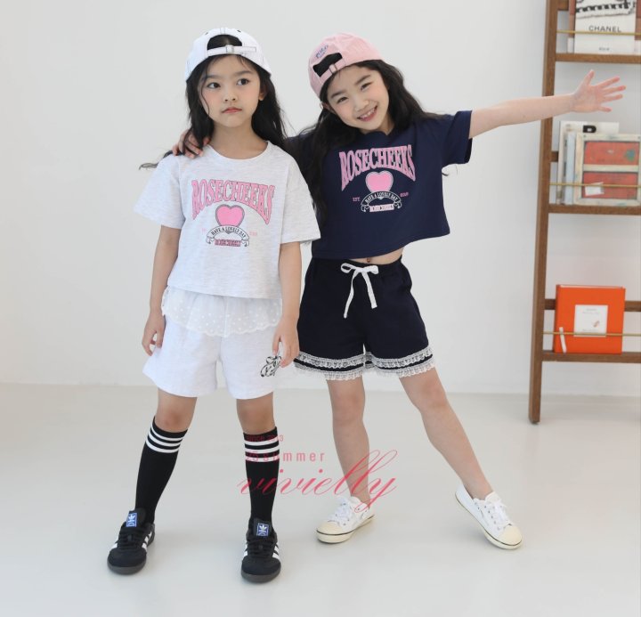 Vivielly - Korean Children Fashion - #kidzfashiontrend - Rose Tee - 4