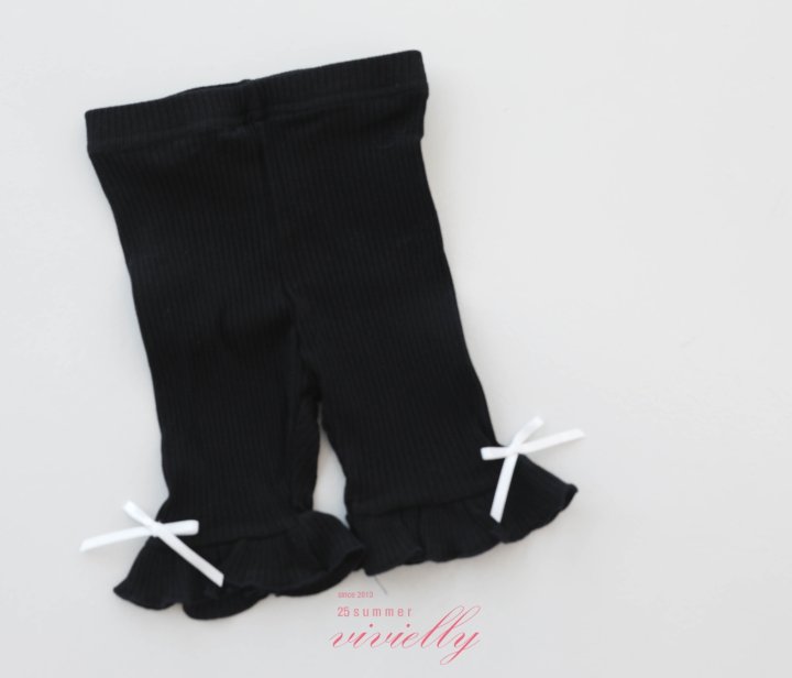 Vivielly - Korean Children Fashion - #Kfashion4kids - Dana Frill Leggings