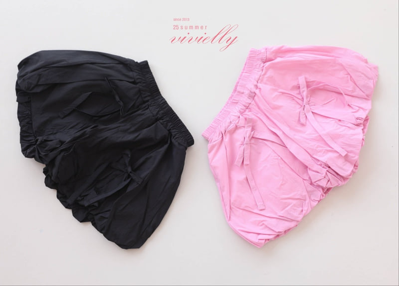 Vivielly - Korean Children Fashion - #Kfashion4kids - Juicy Balloon Skirt Pants - 10