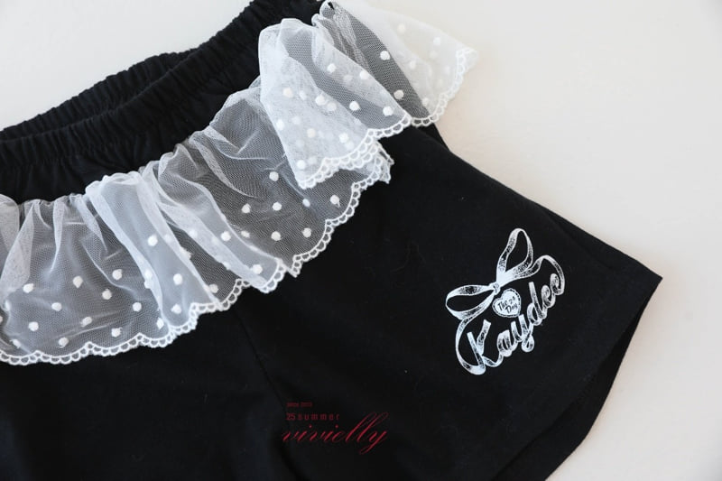 Vivielly - Korean Children Fashion - #childofig - Honey Lace Pants - 11