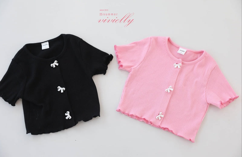 Vivielly - Korean Children Fashion - #childofig - Lara Rib Cardigan - 10