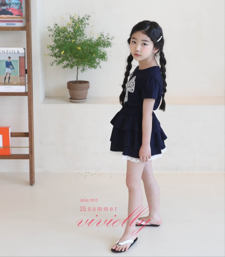 Vivielly - Korean Children Fashion - #stylishchildhood - Vivi Cancan Skirt Pants - 4