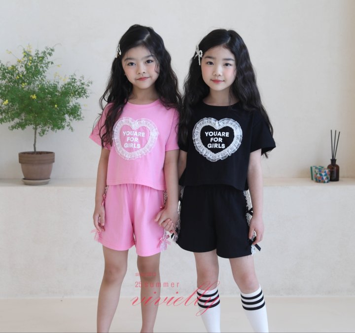 Vivielly - Korean Children Fashion - #childofig - Roa Lace Pants - 4